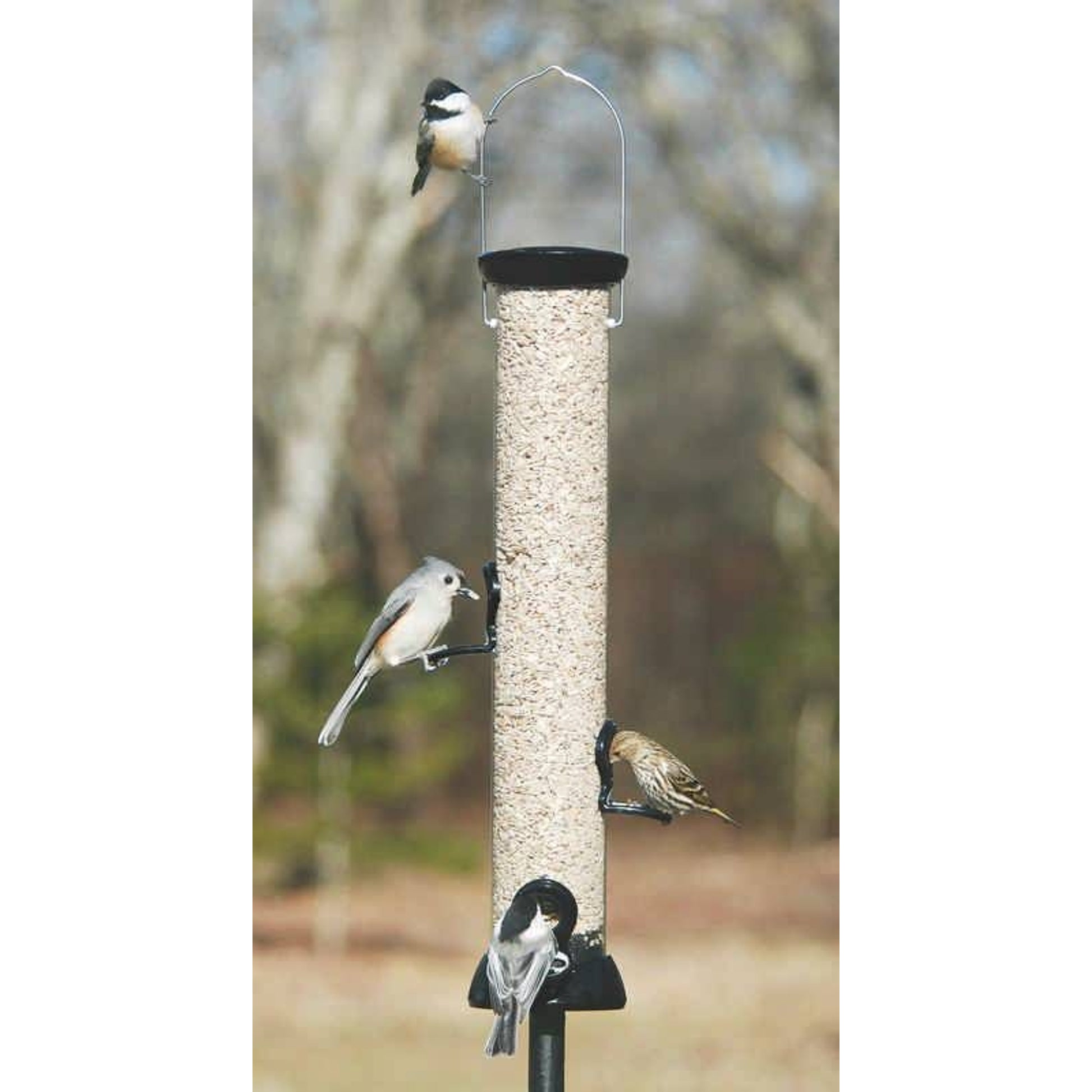 Onyx Nyjer Sunflower Tube Bird Feeder