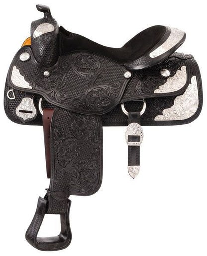 SRoyal Yth Challenger Silver Show Saddle