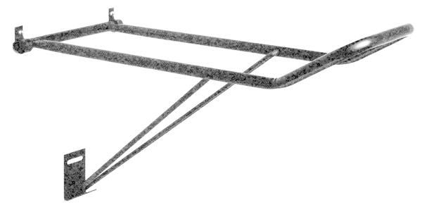 Collapsible Wall Saddle Rack-Hammer Finish Brn