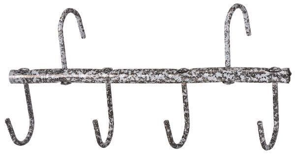 Tough1 Traveling Tack Rack-Hammered Finish-6 Pk Br