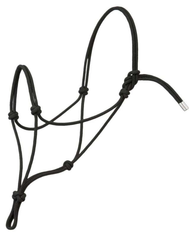 Weaver No. 95 Rope Halter Draft Black