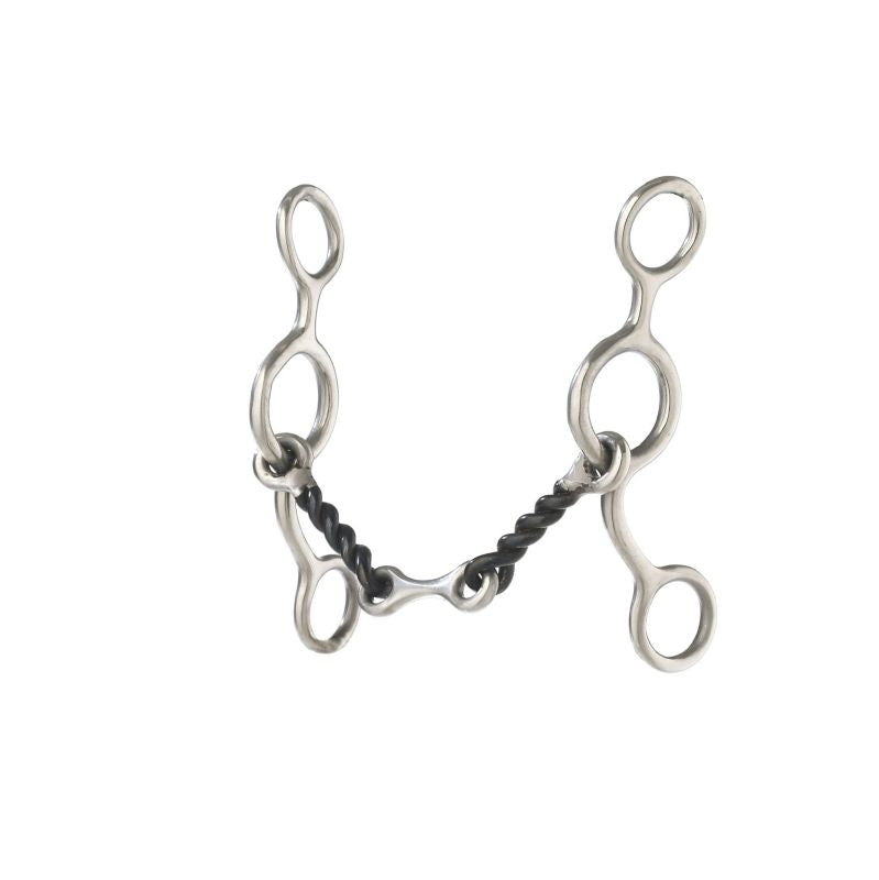 StainSteel SwtIron Twist Dogbone Jr Cowhorse Bit 5