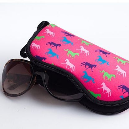 Tek Trek Neoprene Sunglasses Case Pink