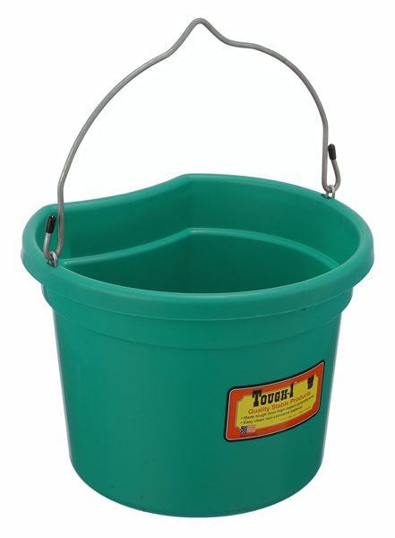 Tough1 Flat Back Bucket - Pack Of 6 8qt Brn