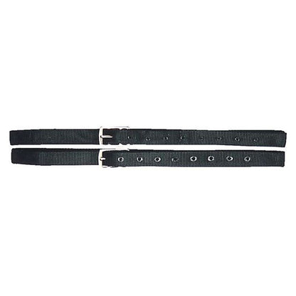 Abetta Stirrup Leathers 1x54 Black
