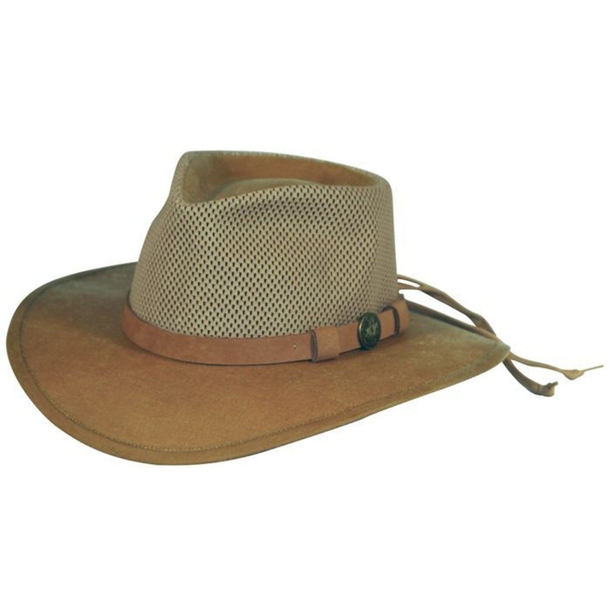 Outback Trading Oilskin Kodiak With Mesh X-Large Tan