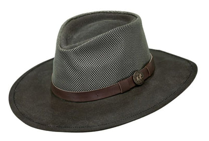 Outback Trading Oilskin Kodiak With Mesh X-Large Tan
