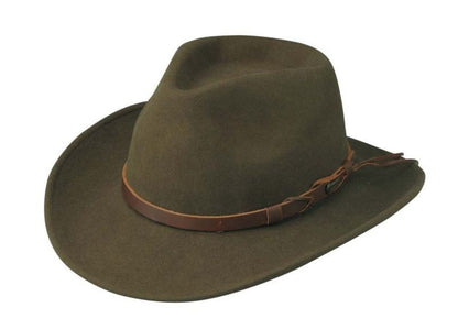 Outback Tassy Crushers Randwick Hat Large Black
