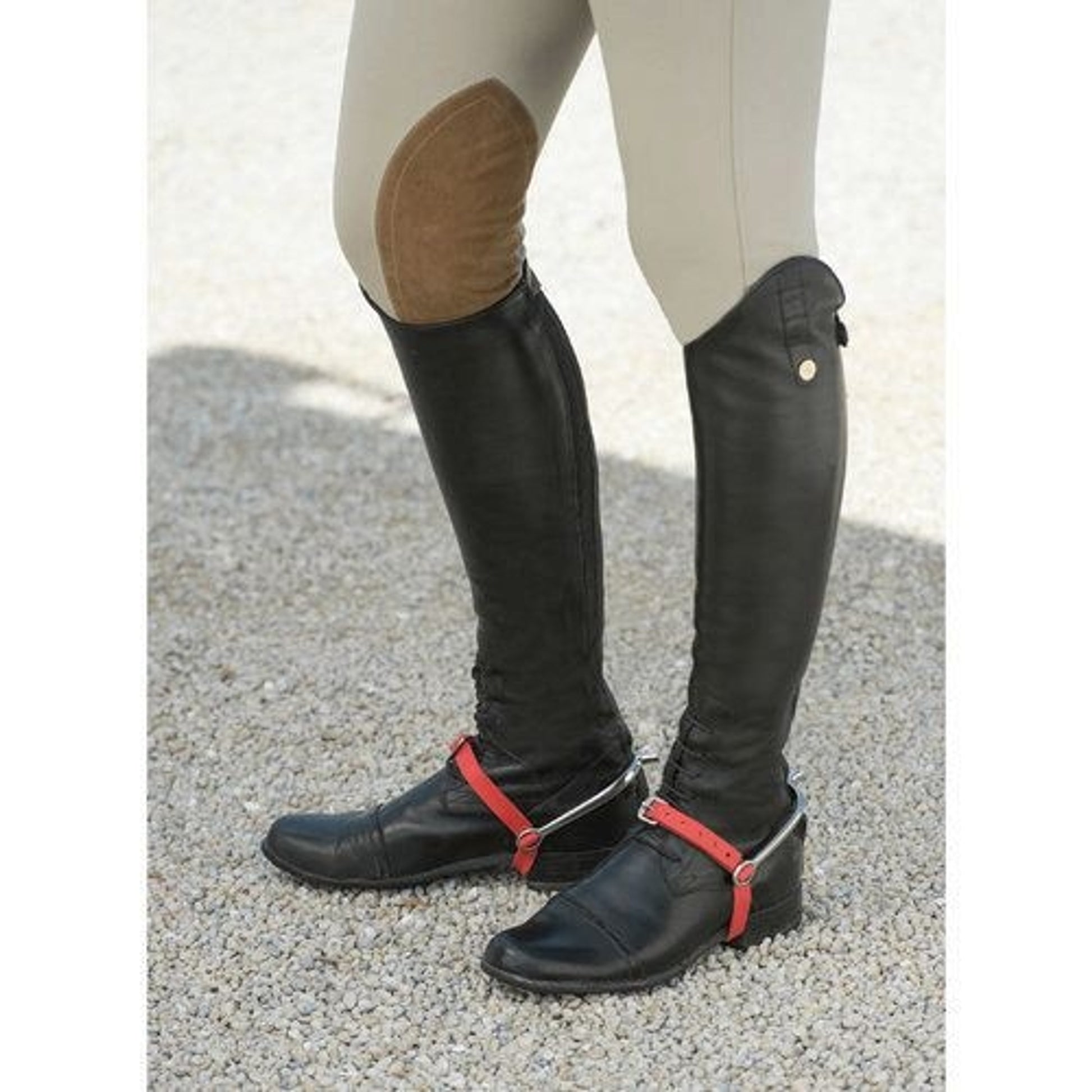 Nunn Finer Easiest Spur StrapBk/Wh