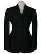 Rj Classics Ladies 3Button Melton Hunt Coat 14R Bk