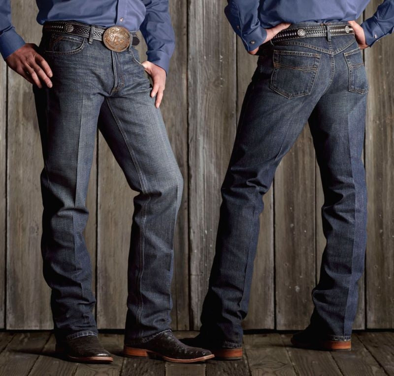 Mens M2 Relaxed Boot Cut Jeans 32 x 30 Swagger