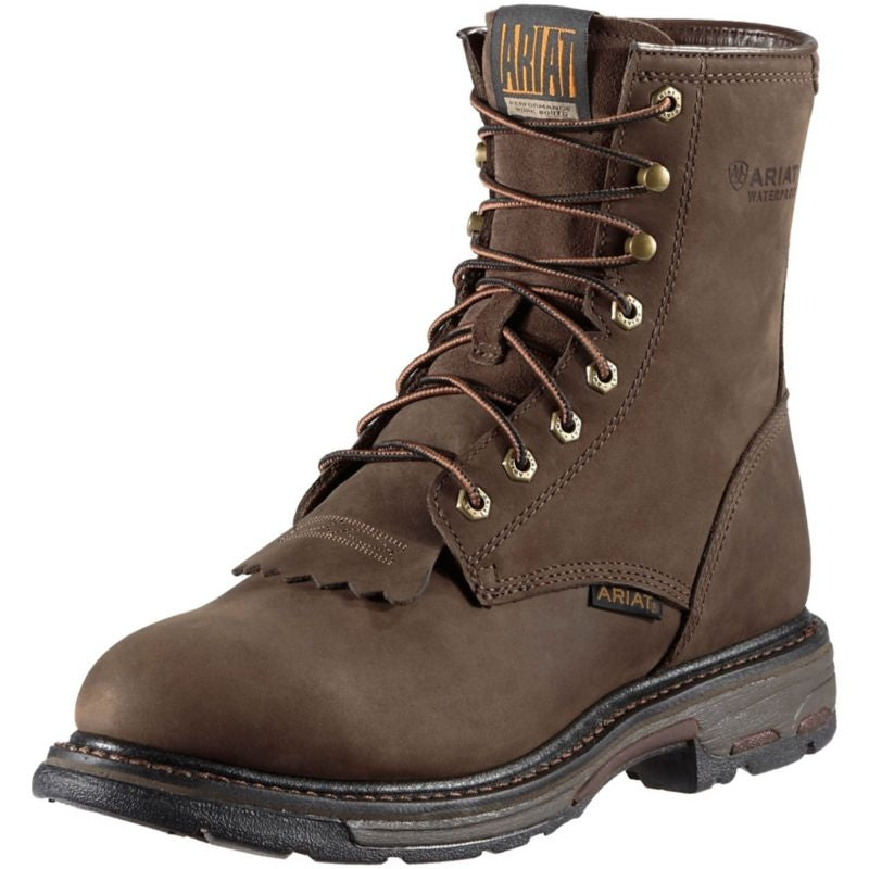 Ariat Mens Workhog 8" H2O Boots - Distressed