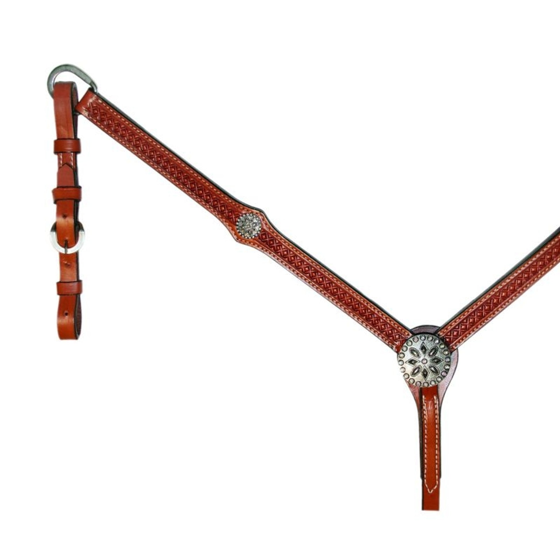 Flared Antique Ab Crystal 3030 Breast Collar 1 Br