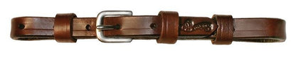 Circle Y Leather Curb Strap Brn