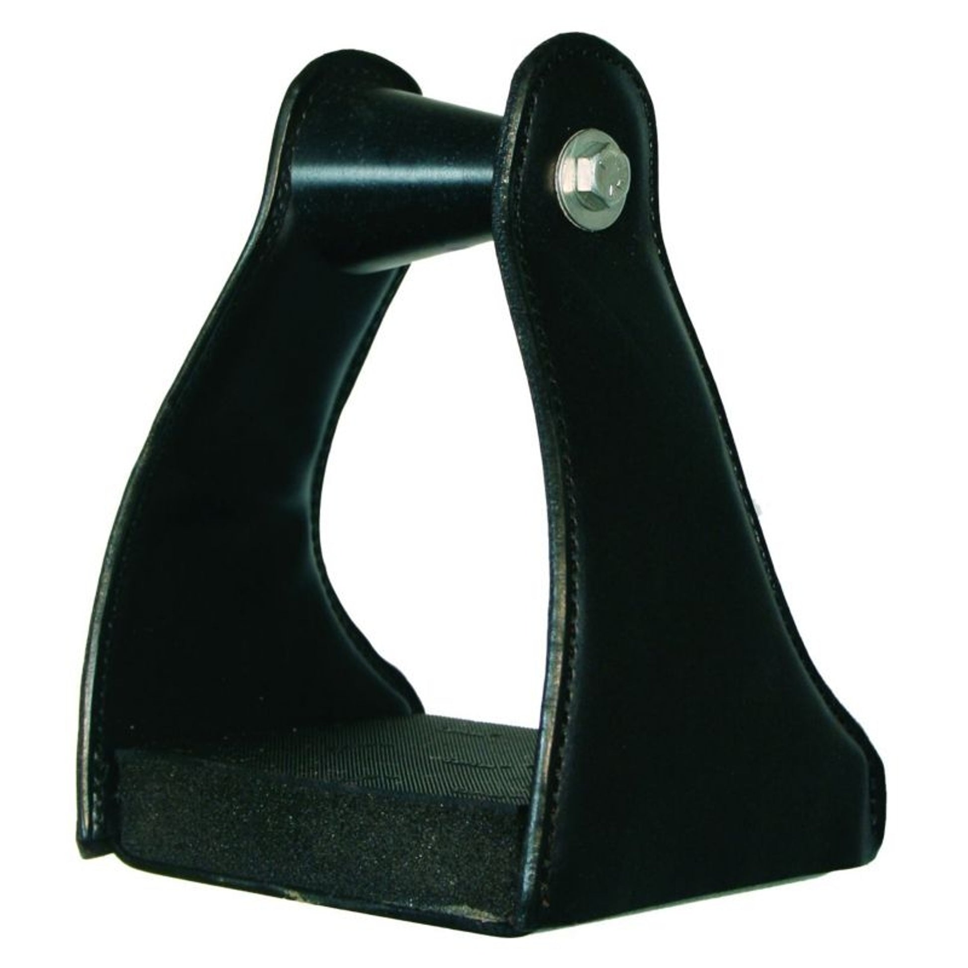 Circle Y EBS Leather Covered Trail Stirrup 5 Brown