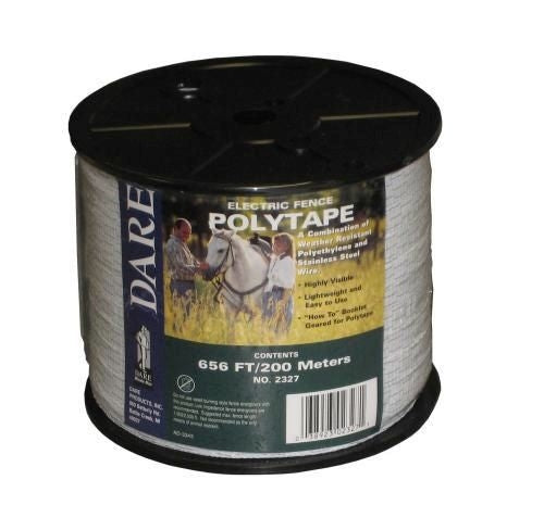 Dare Polytape 1/2in X 656FT White