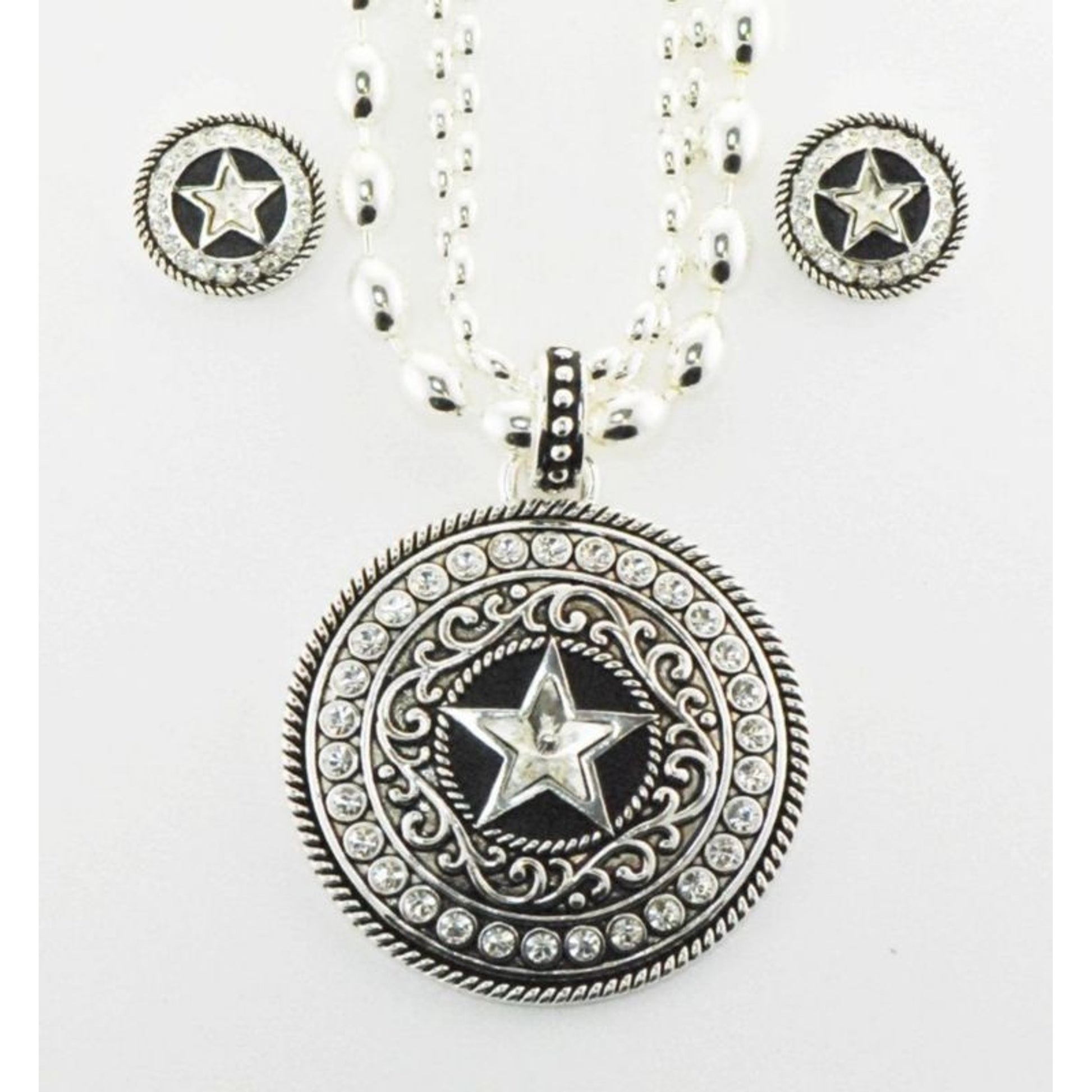 WesternEdge Jewelry Crystal Star Conch Jewlery Set