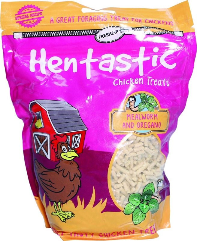 Hentastic Mealworm And Oregano Chicken Treat 16oz