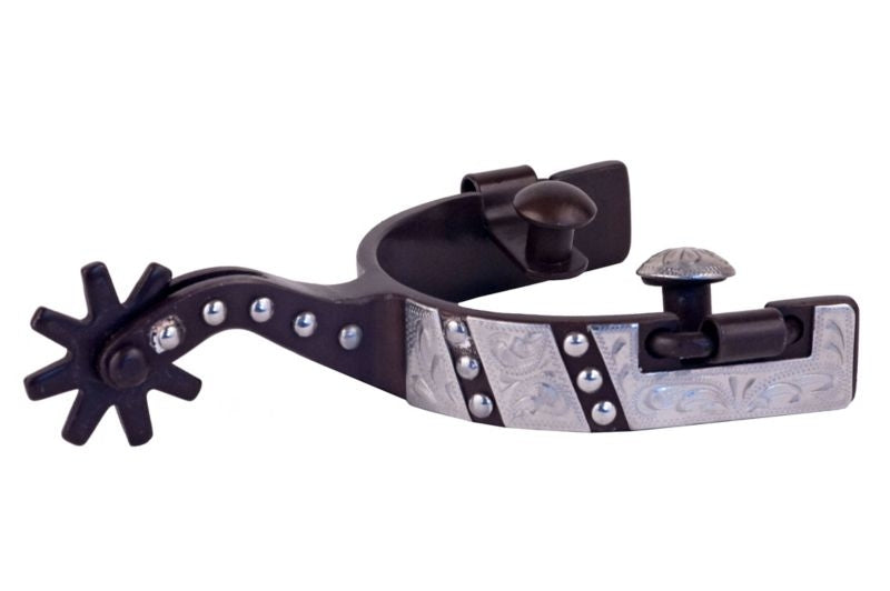 Metalab Youth Dots Spur 2 Shank 3/4 Band Brn