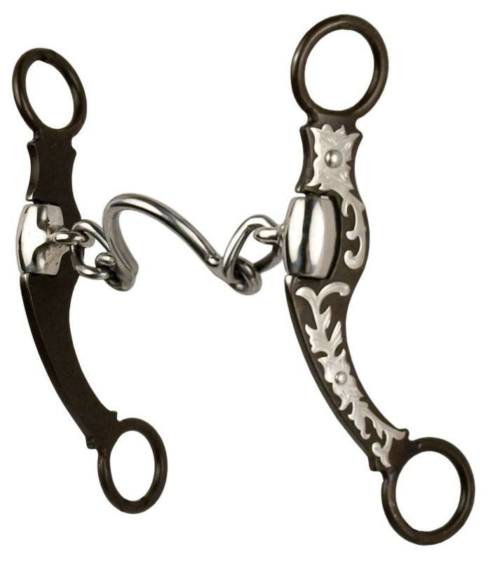 Metalab Floral Ported Chain Bit Brn– Horse.com
