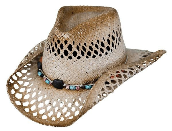 Outback Ladies Mesquite Straw Hat LG/XL Tea