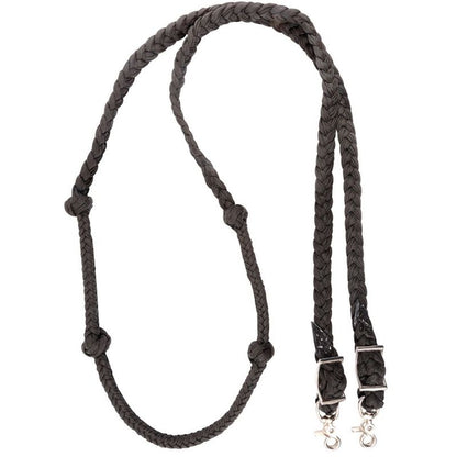 Martin Saddlery Braided Barrel Rein with Knots