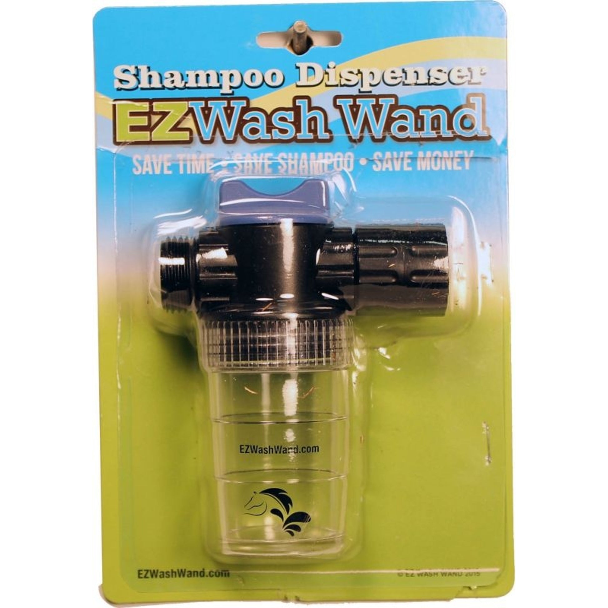 Revolutionary Ez Wash Wand Shampoo Dispenser Black