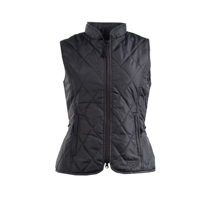 HorZe Spirit Kids Classic Quilted Vest 5-6 Black