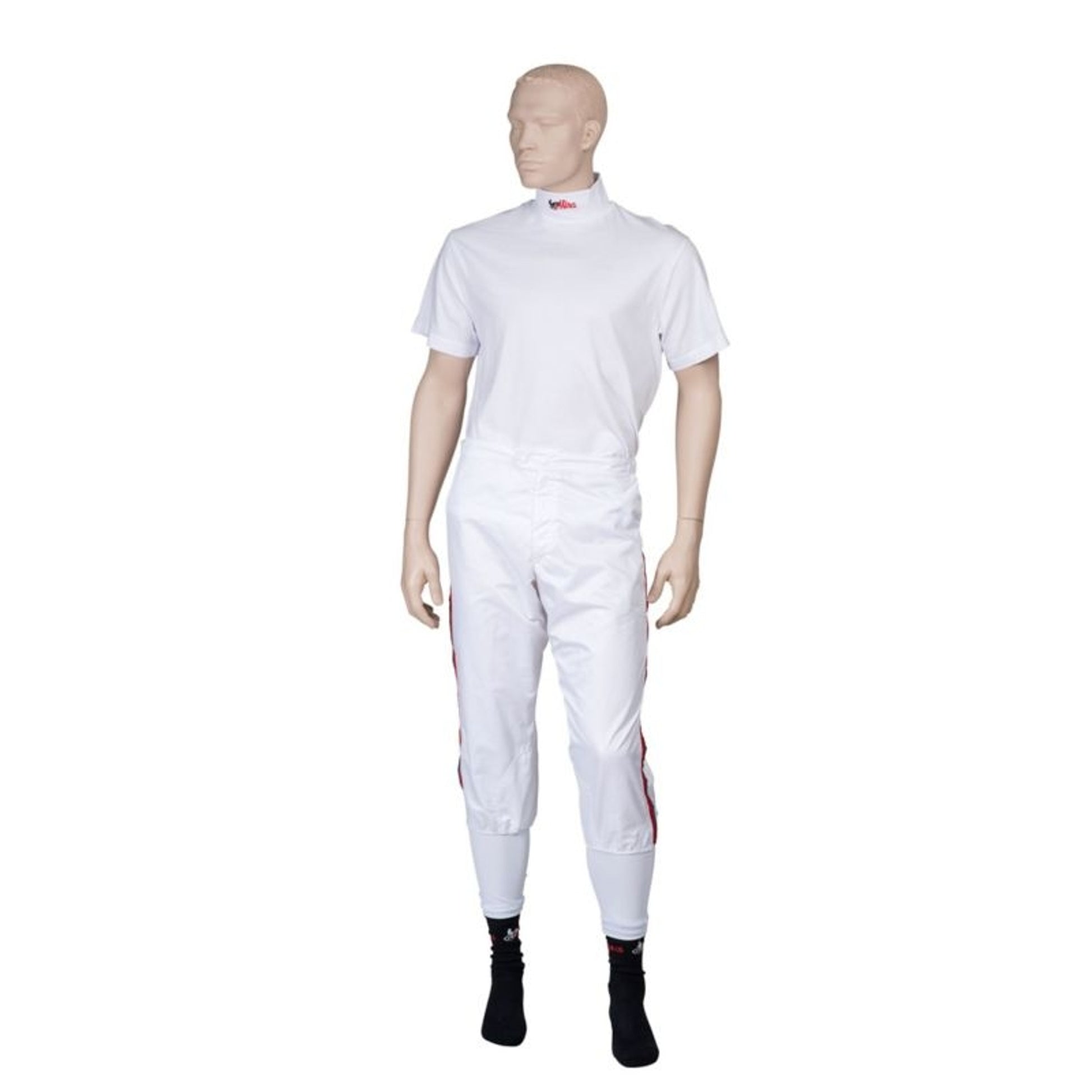 Finn Tack Mira Short Sleeve Turtle Neck SM White