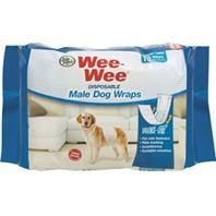 Wee-Wee Disposable Male Wraps xs/Small/12Ct