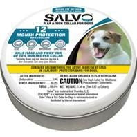 Salvo Flea And Tick Collar For Dogs 2-Pack SM