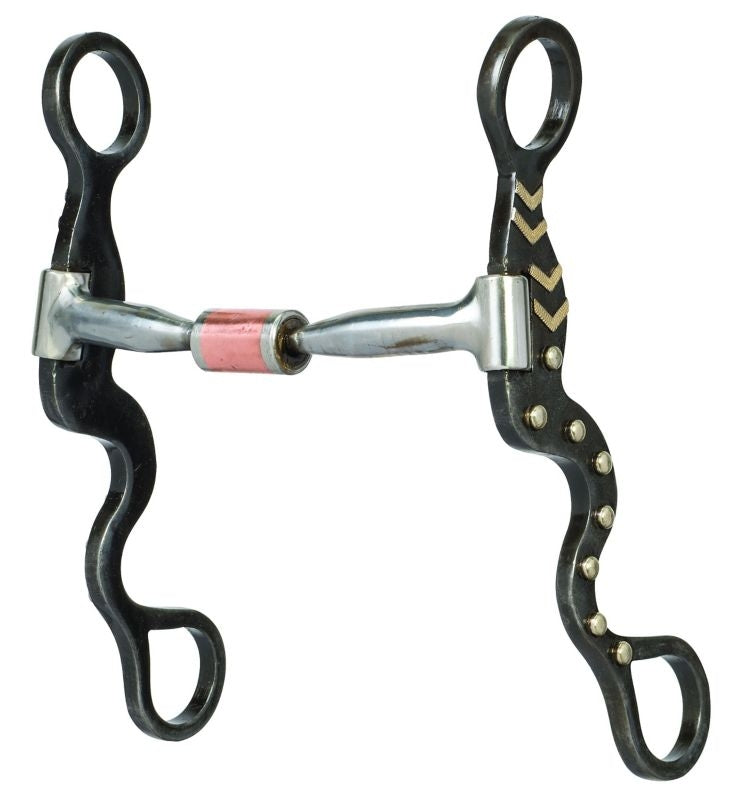 Shank Bit/SweetIron Curve Mouth/Copper Roller 5