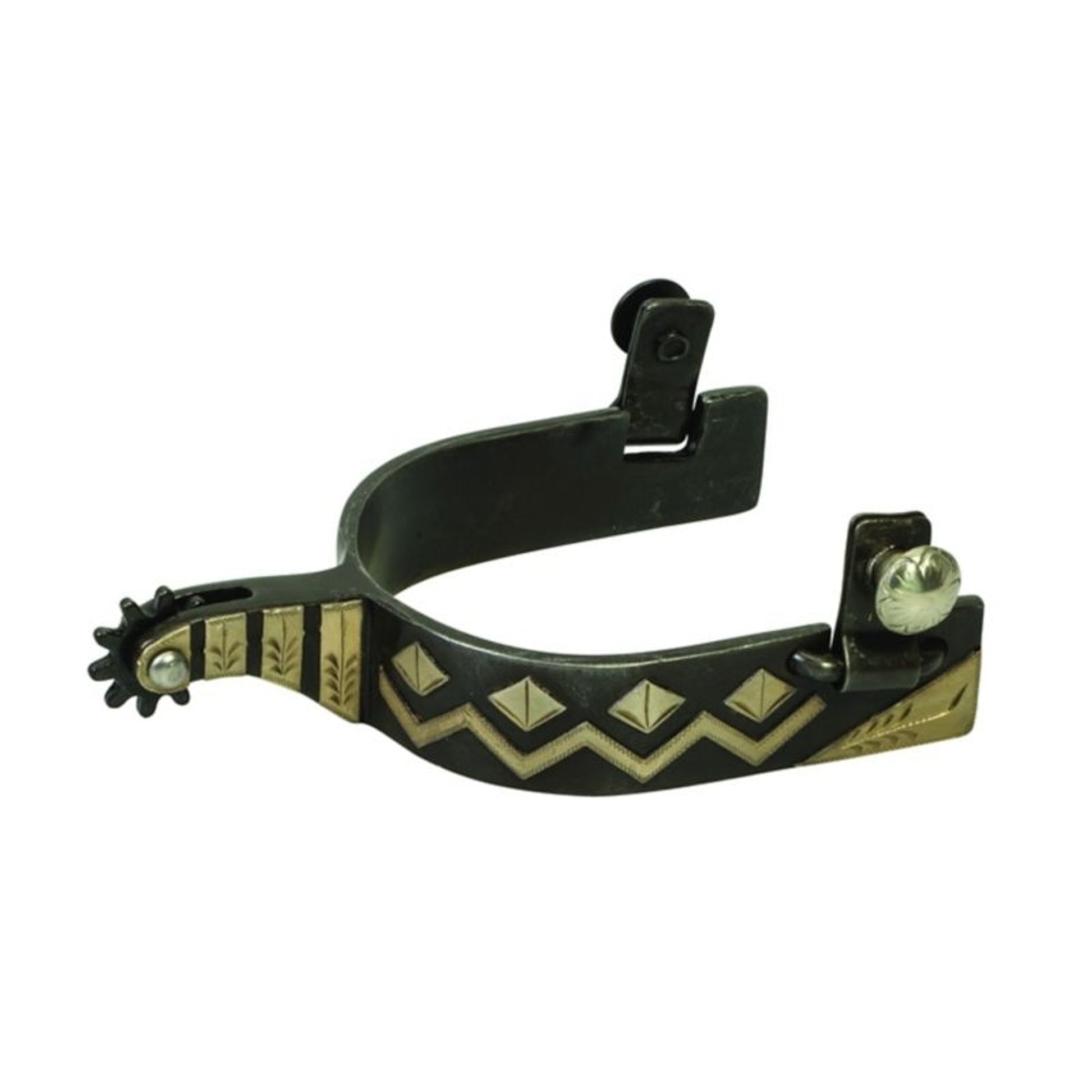 Weaver Mens Spurs With Replaceable Rowels Mens Brn