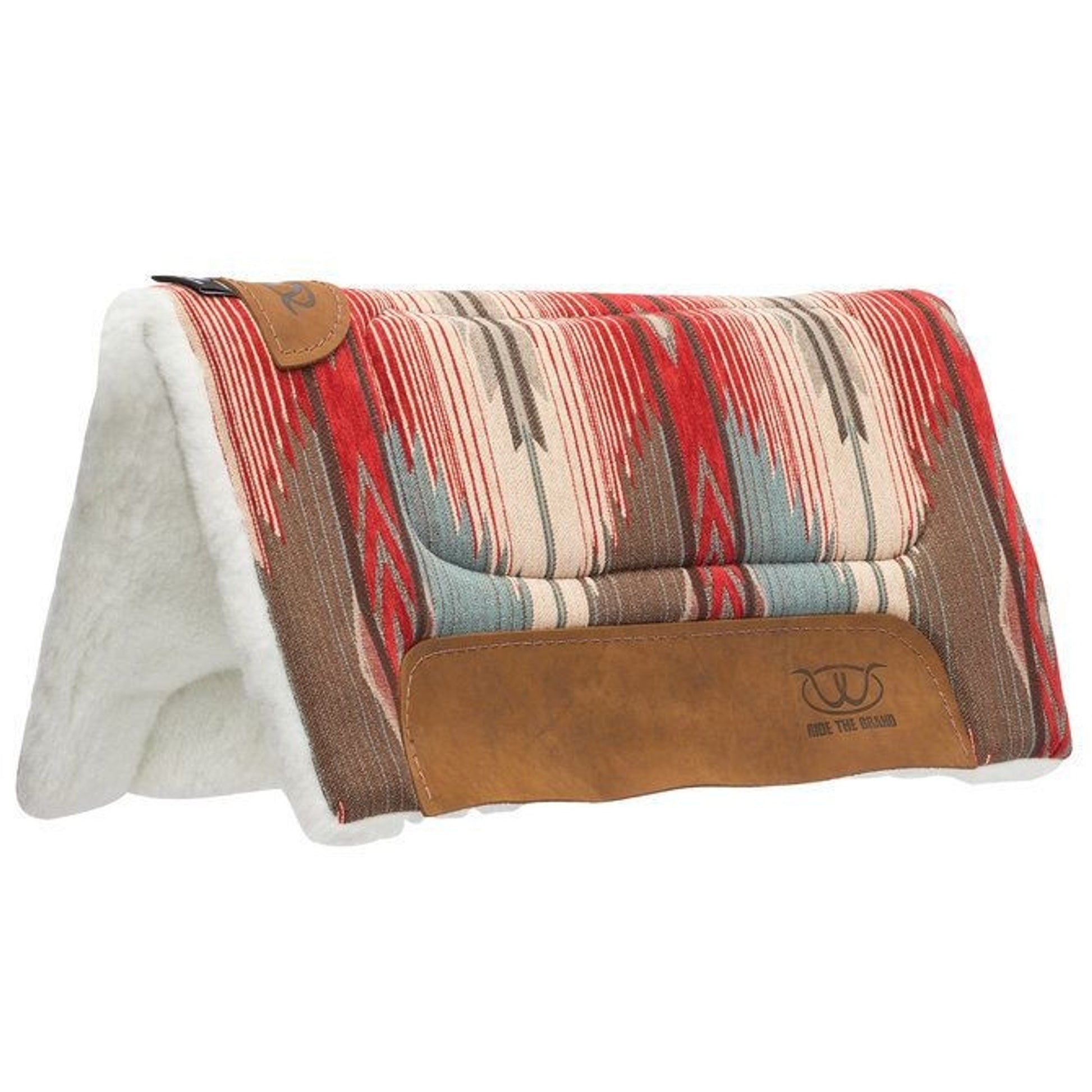 Weaver AP 22X23 Pony Saddle Pad Red Tan