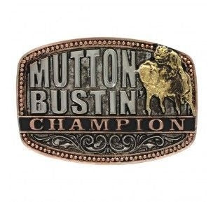 Little Attitude Mutton Bustin Champion Buckle Br