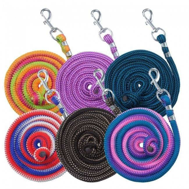 Tough1 Poly Woven Lead - 6Pk 8ft Brn