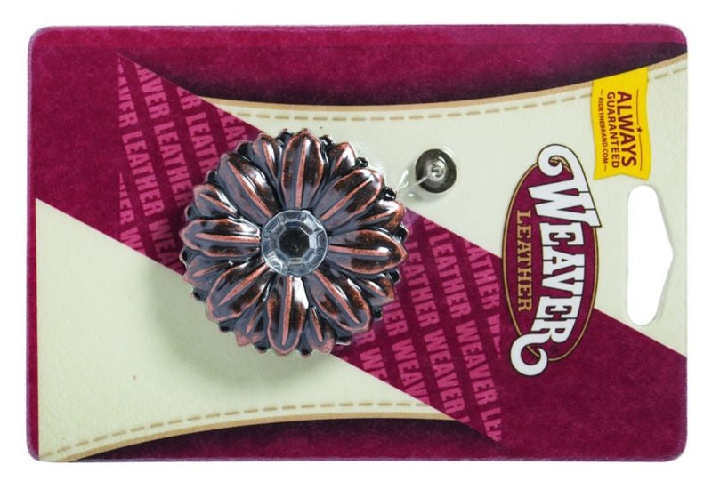 Weaver Sunflower Concho - 2 2 Antique Copper