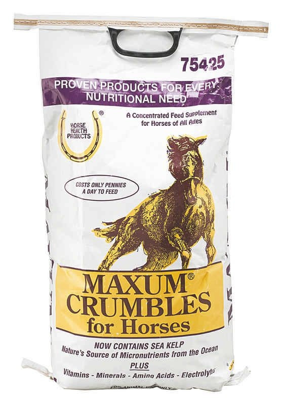 Horse Health Maxum Crumbles 25lbs