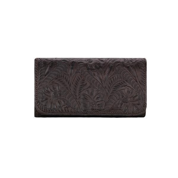 American West Ladies Tri-Fold Wallet