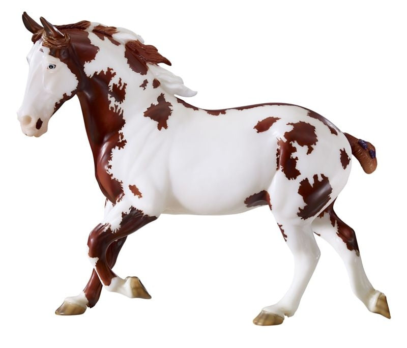Breyer Series BHR Bryants Jake Spotted Draft 12x9