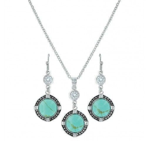 Montana Silver True North Round Stone Jewelry Set
