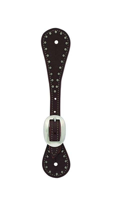 Weaver Youth Oiled Harness Spur Straps Oiled Rose