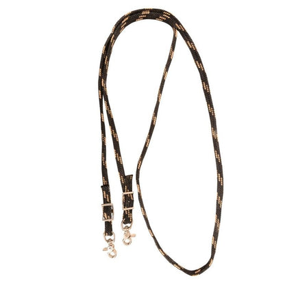 Martin Waxed Nylon Roping Reins 5/8 Brn