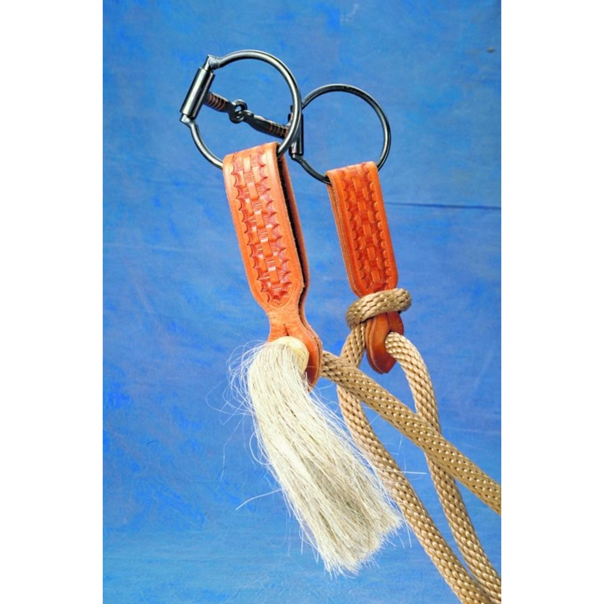 Colorado Saddlery Basket Stamp Slobber Straps 1.5