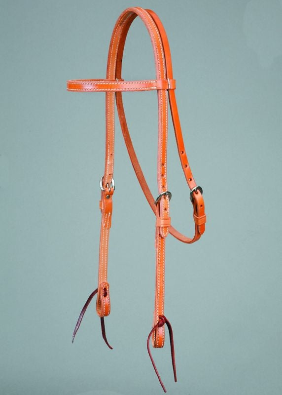 Colorado Gold Skirt Browband Headstall 5/8 MDO
