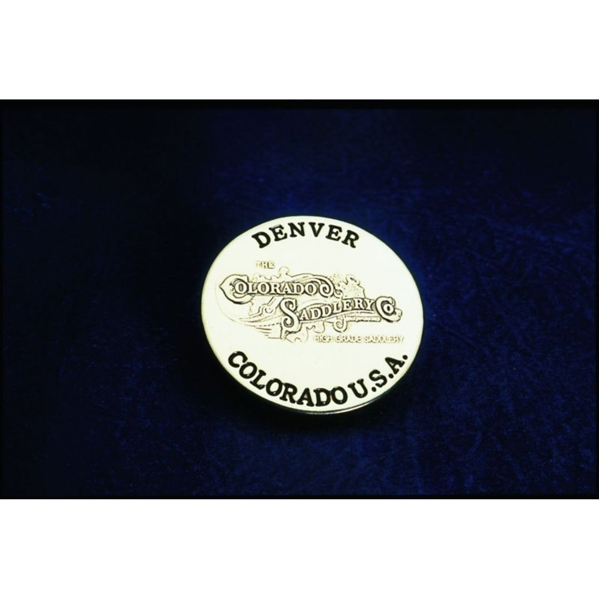 Colorado Saddlery Concha - Loop Back 1.625 Brn