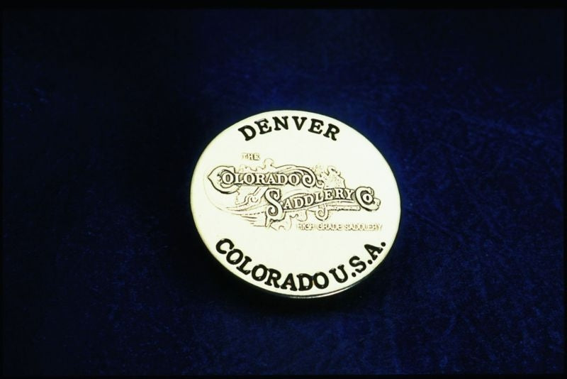 Colorado Saddlery Concha - Loop Back 1.625 Brn