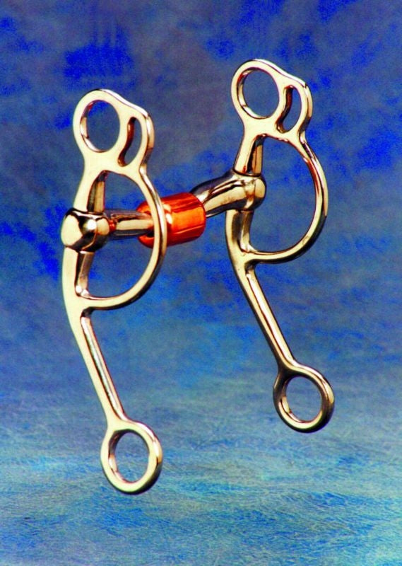 Colorado Copper Roller Training Snaffle Bit 5