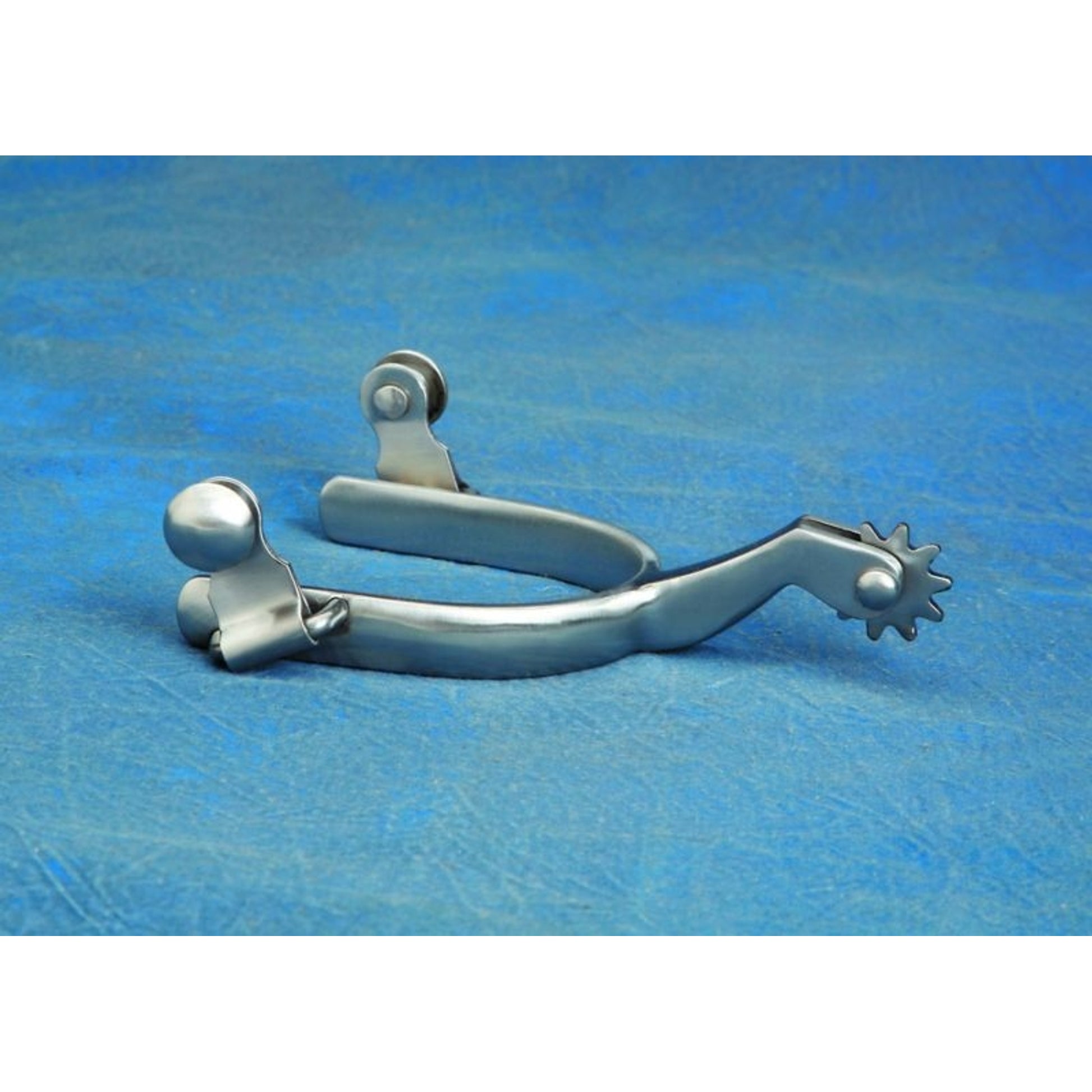 Colorado Saddlery Lady Brushed Steel Roper Spur Br