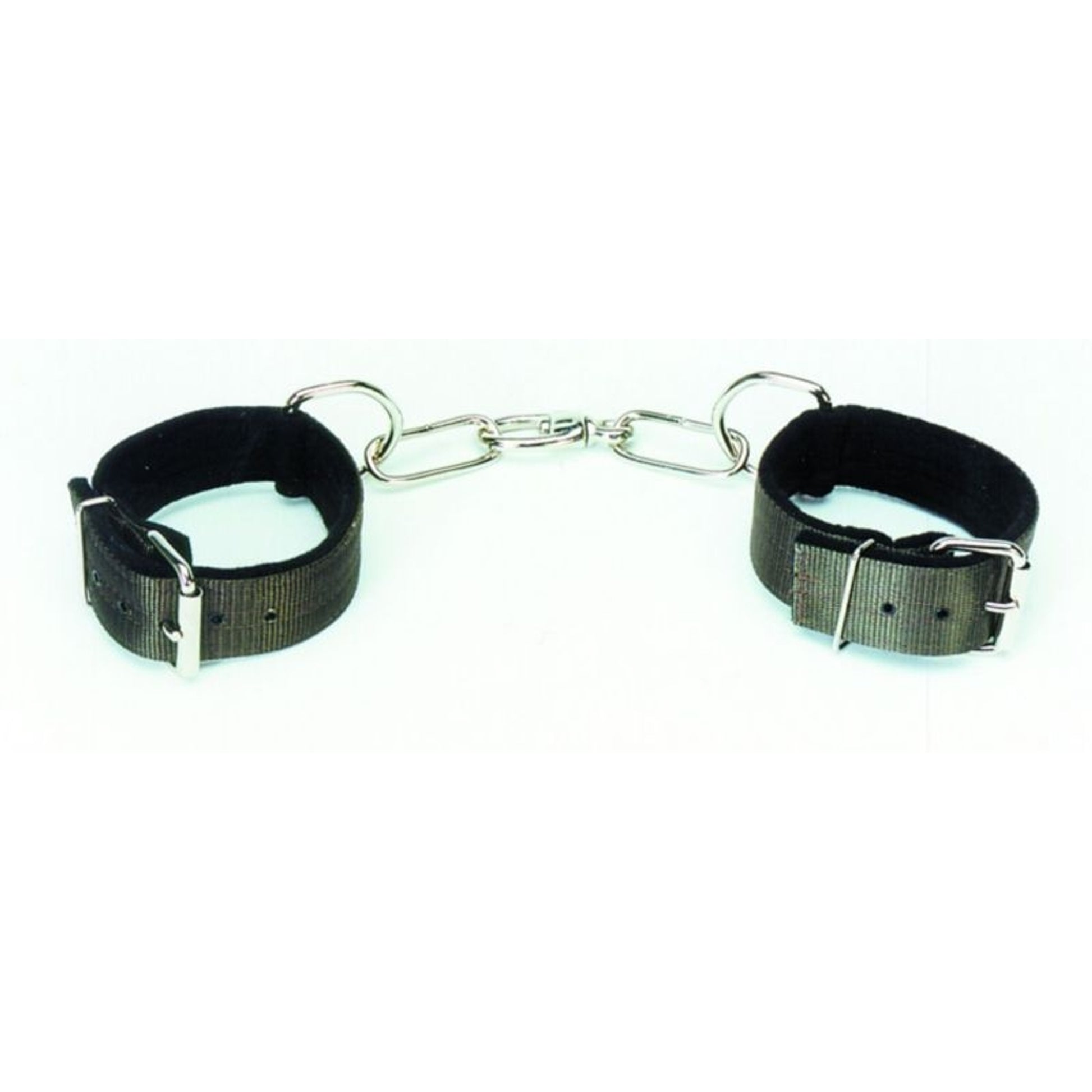Colorado Saddle Leather Lined Web Chain Hobbles